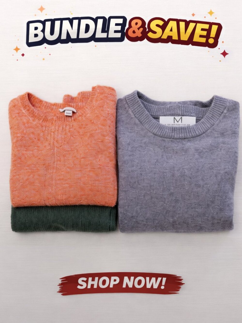 🔥 BUNDLE DEAL – 2 FOR $17🔥       GAP & Magaschoni Women Sweater